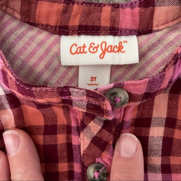 Bundle 3 EUC Girls 2T Dresses - Carters, Osh Kosh, Cat & Jack - Picture 4 of 11